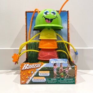 🟣2/$20 NEW Banzai Wigglin’ Waterpillar Backyard Outdoor Summer Fun Water Toy
